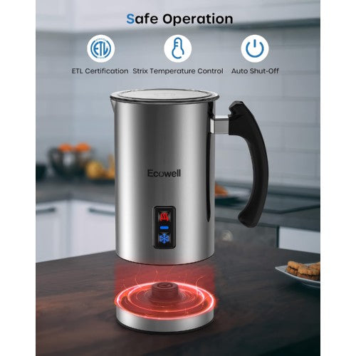 240pcs ECOWELL Automatic Milk Frother, 8.1oz/240 ml Stainless Steel Electric Hot and Cold Foam Frother for Latte, Macchiato, Cappuccinos(Pallet) 240pcs ECOWELL Automatic Milk Frother, 8.1oz/240 ml Stainless Steel Electric Hot and Cold Foam Frother for Latte, Macchiato, Cappuccinos(Pallet)